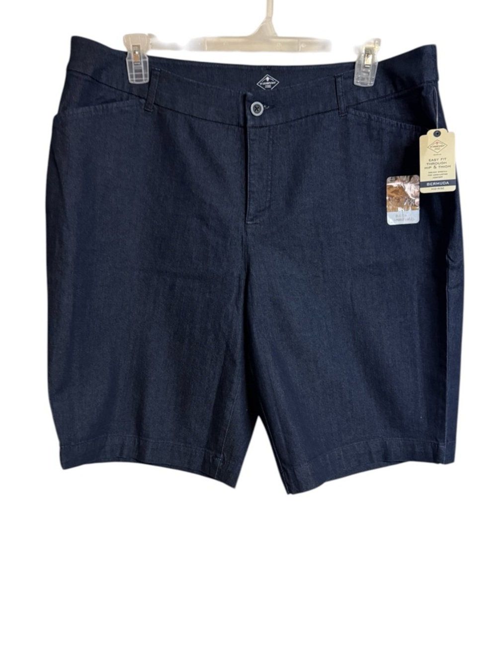 NWT *SECRETLY SLENDER* 2 Way Stretch Bermuda Shorts 20W #10
